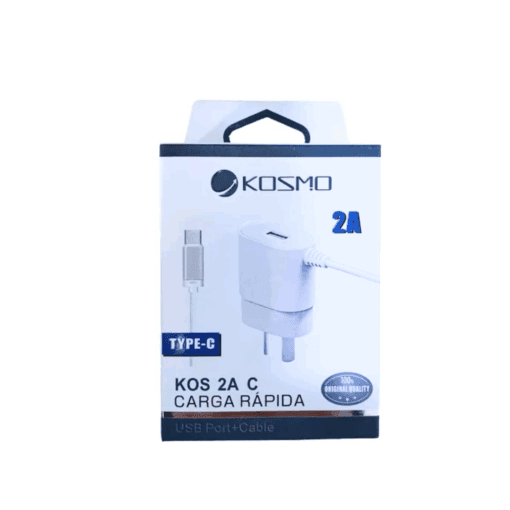 CARGADOR 220 IPHONE 2A KOSMO