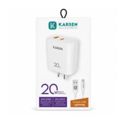 CARGADOR 20W IPHONE ULTRA RAPIDO CAR-2002