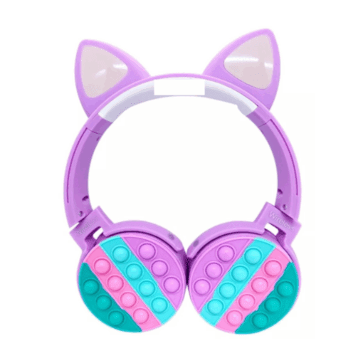 AURICULAR VINCHA BLUETOOTH AR-1370 GATITO POPIT