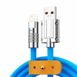 CABLE DE DATOS IPHONE 3.1A PUNTA METAL REFORZADO TIME TMCB-6306