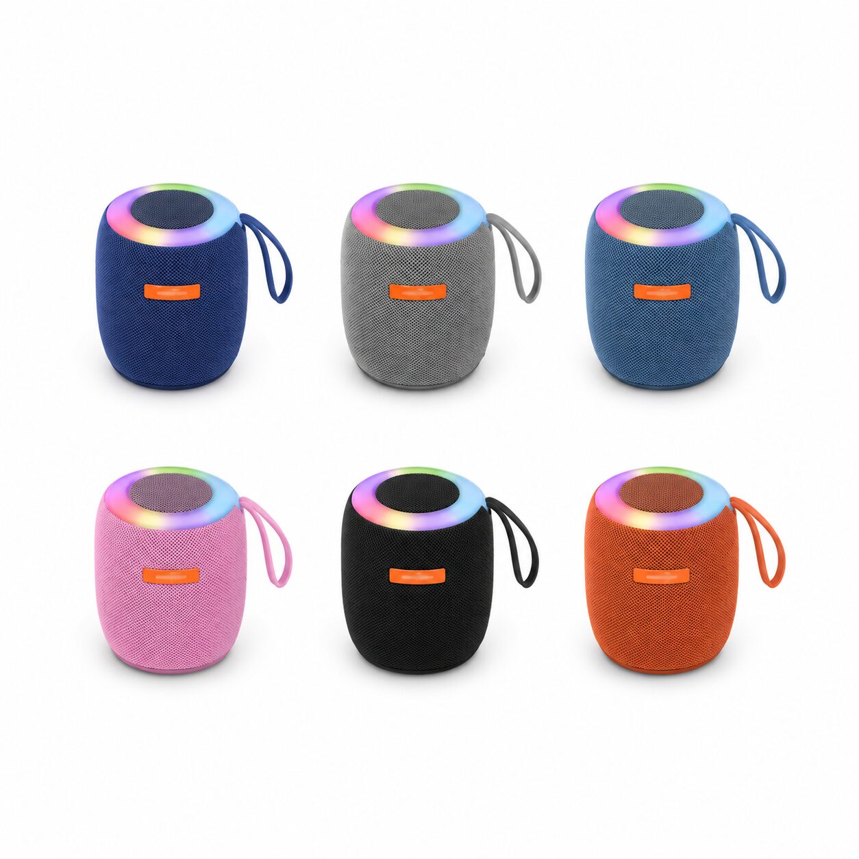 PARLANTE BLUETOOTH PORTÁTIL RGB GTS-1468 USB TF - Imagen 2