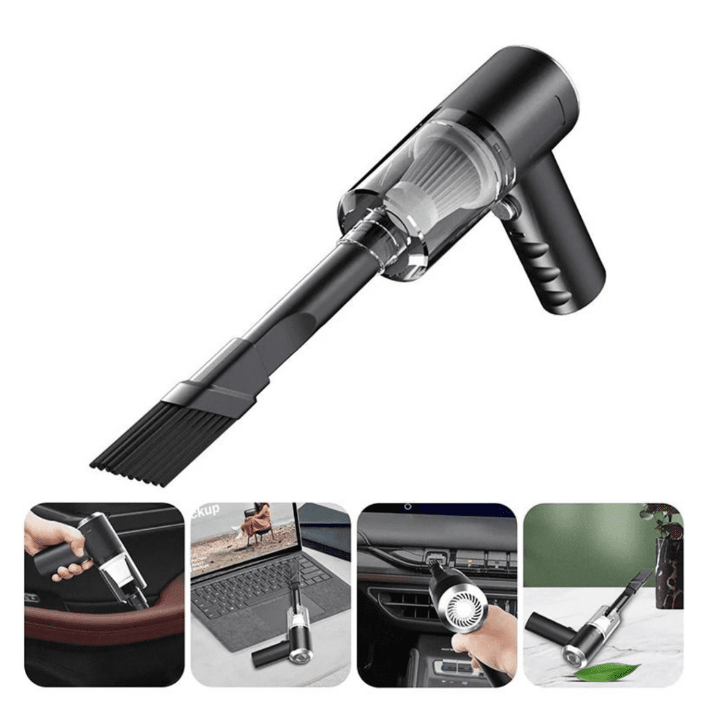 ASPIRADORA PORTATIL RECARGABLE USB F6001 - Electro Store