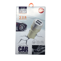 CARGADOR AUTO PLUG IN 2 USB 2.1A CAR-53006
