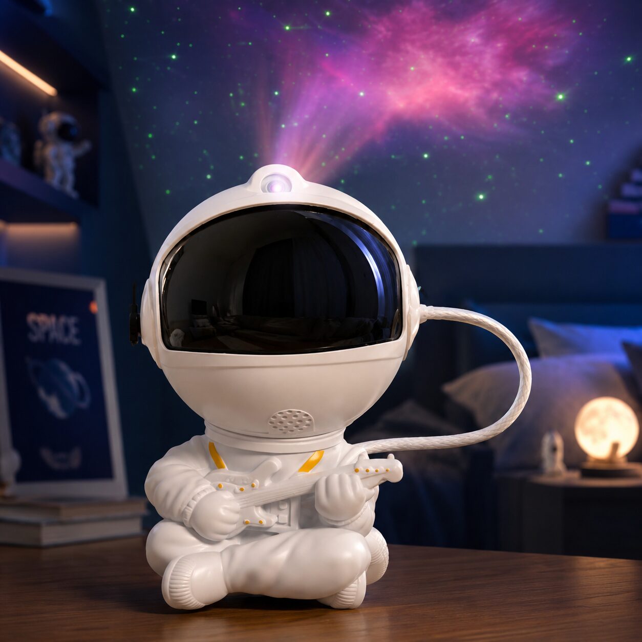 PROYECTOR ASTRONAUTA SENTADO NEBULOSA LED USB LED-83087 - Imagen 5