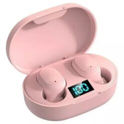 AURICULAR IN EAR BLUETOOTH E6S ROSA