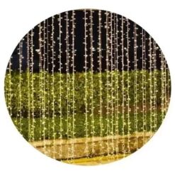 LUZ CORTINA CALIDA 2X2MTS 240LED DA19