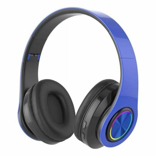 AURICULAR VINCHA BLUETOOTH B39 AZUL