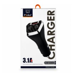 Alternative view of CARGADOR AUTO PLUG IN 2 TIPO C + USB 3.1A CAR-53004