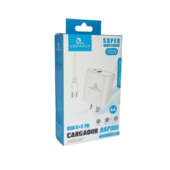 CARGADOR 220 TIPO C 55W 6A USB/C LEGATUS RC9006000C