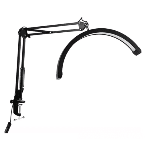 LÁMPARA VELADOR MEDIA LUNA BASE ARTICULADA LED-83022