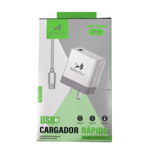 CARGADOR 220 TIPO C 35W ROYALCELL  RC9003800A