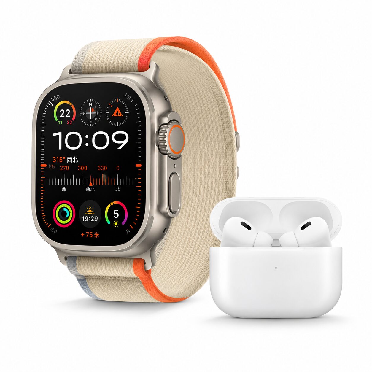 SMARTWATCH 7 MALLAS AMOLED TH7-1 ULTRA 3 CON AURICULARES
