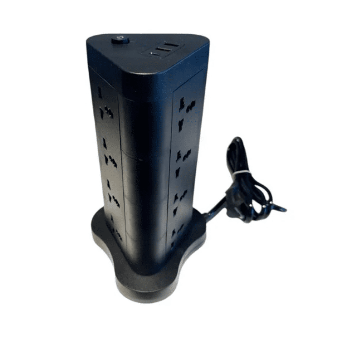 ZAPATILLA TORRE N84 / 11 ENTRADAS + 2 USB + 1 TC 2.1A 2500W - Imagen 3