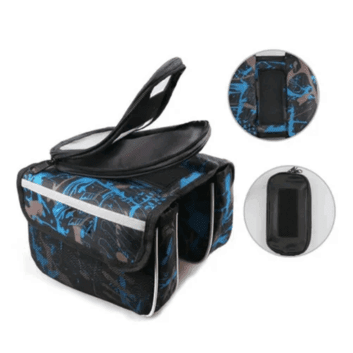 BOLSO P/BICI CAMUFLADO DOBLE  180502
