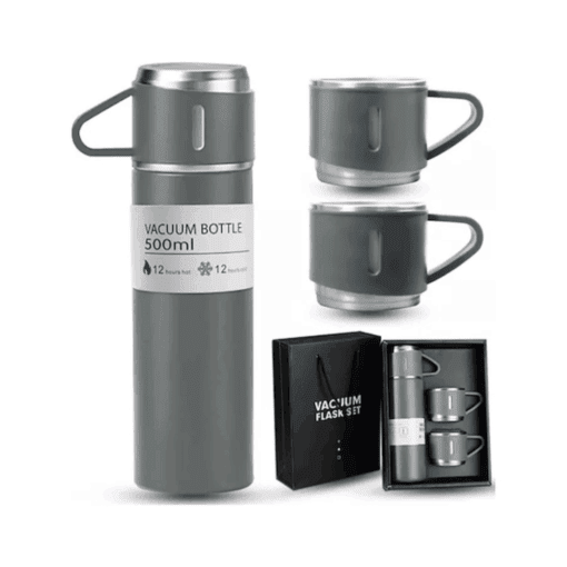 SET DE TERMO Y TAZAS PARA CAMPING