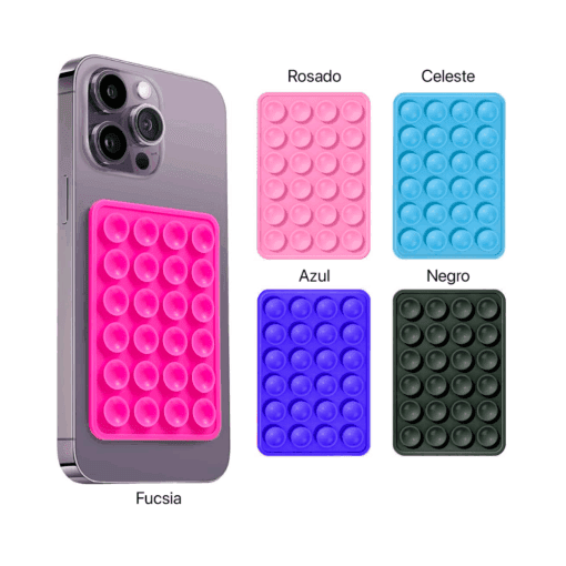 SOPORTE CELULAR VENTOSA DOBLE HD-71073