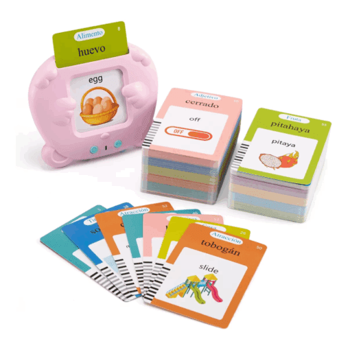 KIT TARJETAS DIDACTICAS LECTOR INGLES/ESPAÑOL TF-263
