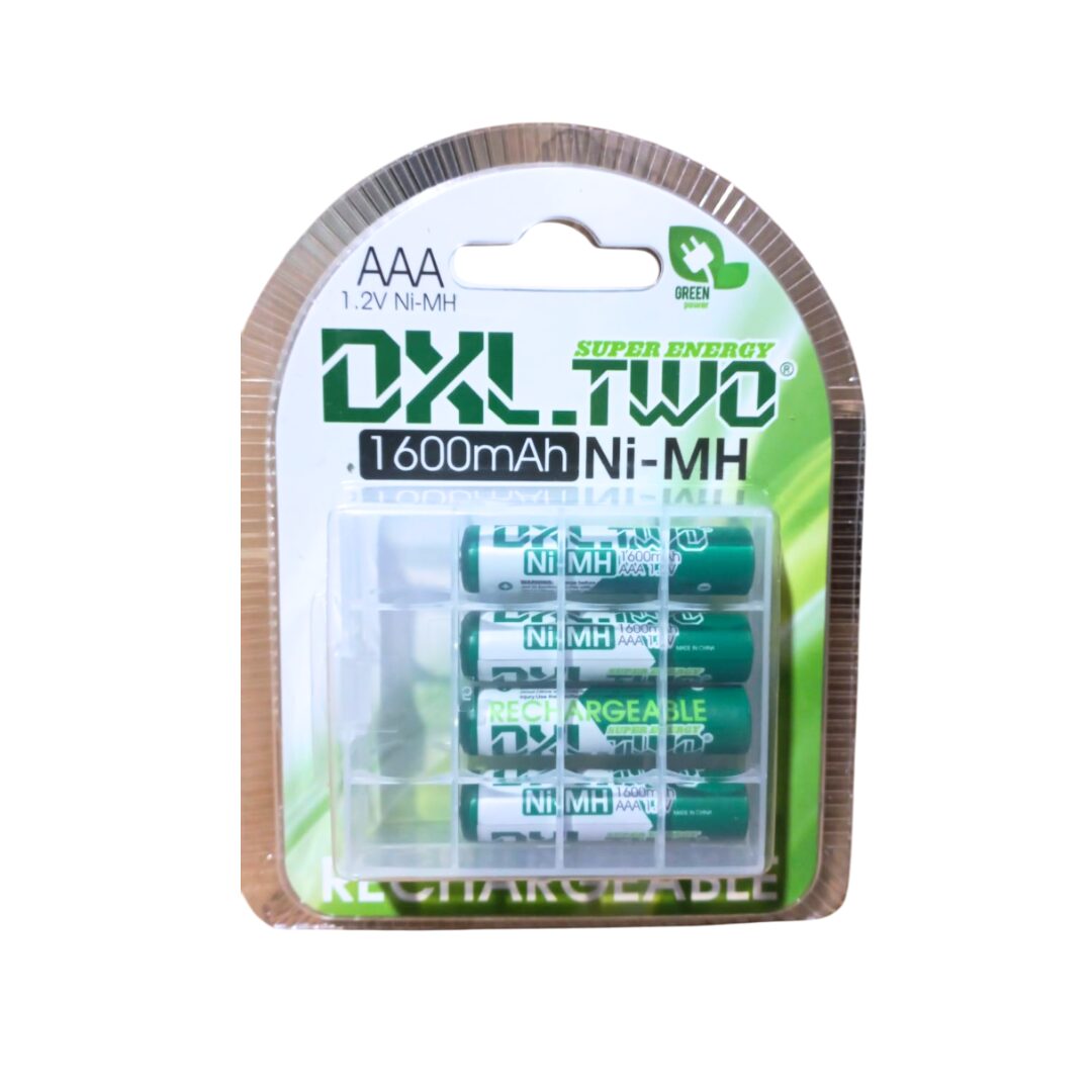 PILAS X4 RECARGABLE AAA 1600MAH DXL-TWO