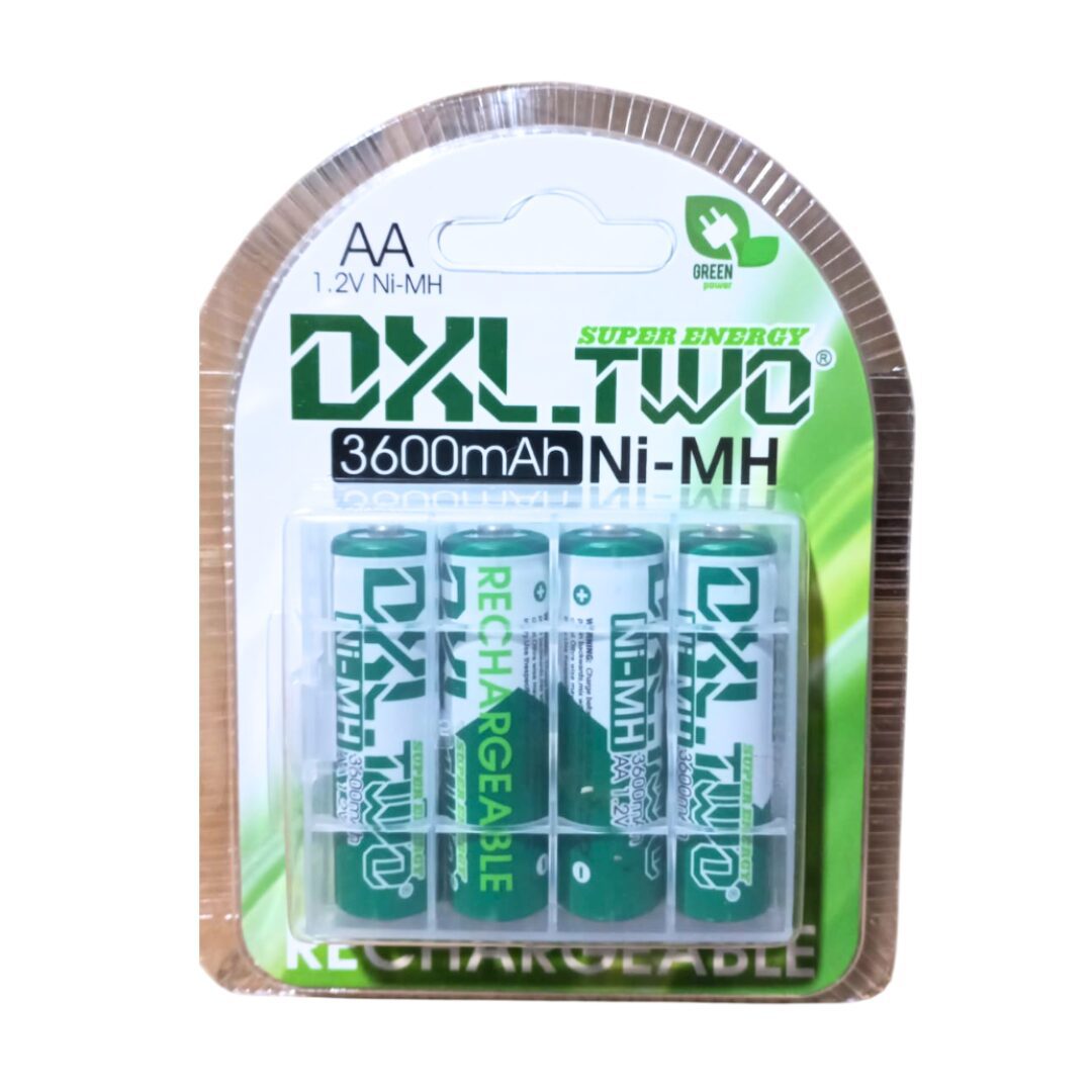 PILAS X4 RECARGABLE AA 3600MAH DXL-TWO