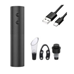 SACACORCHO RECARGABLE SET DE VINO