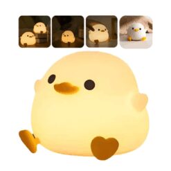 LÁMPARA VELADOR SILICONA RGB DODO DUCK YH-326