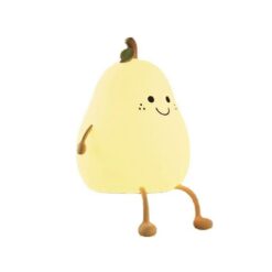 LÁMPARA VELADOR SILICONA RGB FRUTA QY-004