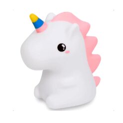 LÁMPARA VELADOR SILICONA RGB UNICORNIO QY-123
