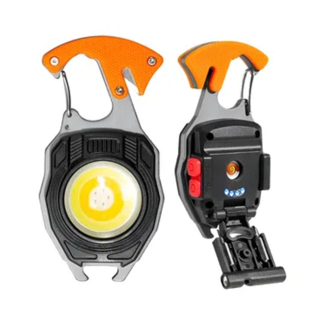 LINTERNA LED MINI RECARGABLE LLAVERO MULTIUSO