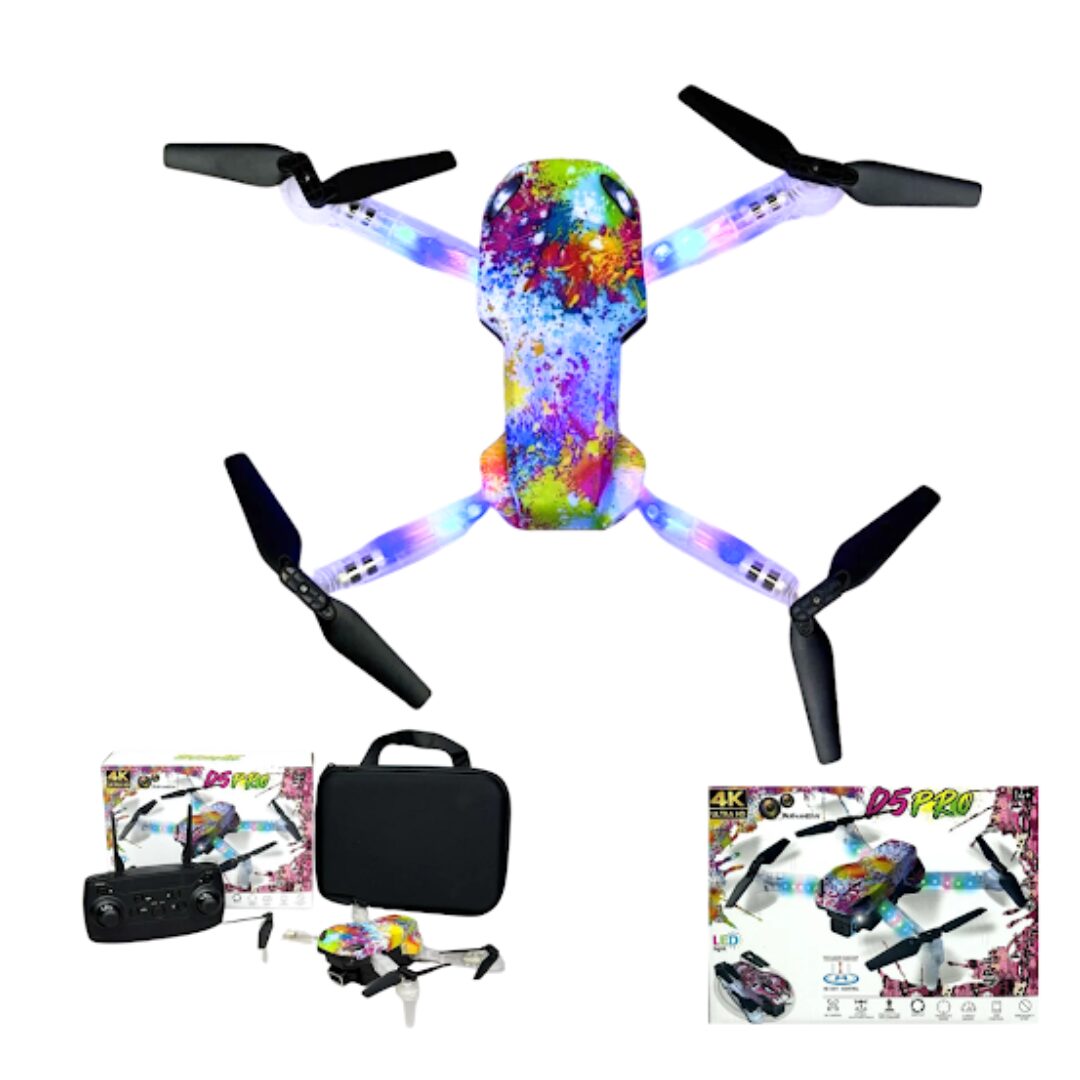 DRONE D5 PRO 4K HD CON LUCES - Imagen 2