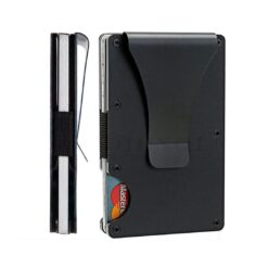 BILLETERA TARJETERO ANTIRROBO CLIP H-255