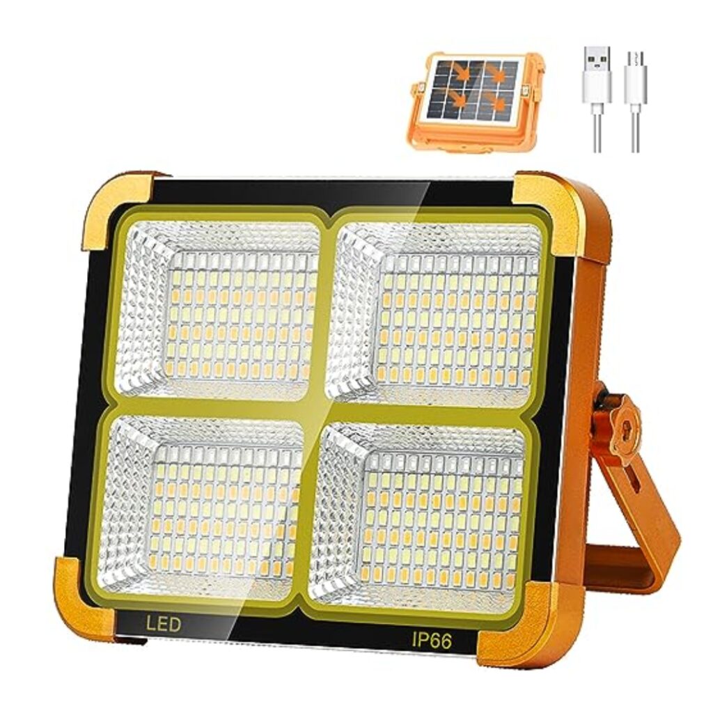 REFLECTOR LED C/PANEL SOLAR ILU0107 - Electro Store