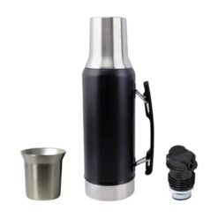 TERMO DE ACERO C/MANIJA Y BOMBILLA 1.3L TH-15B