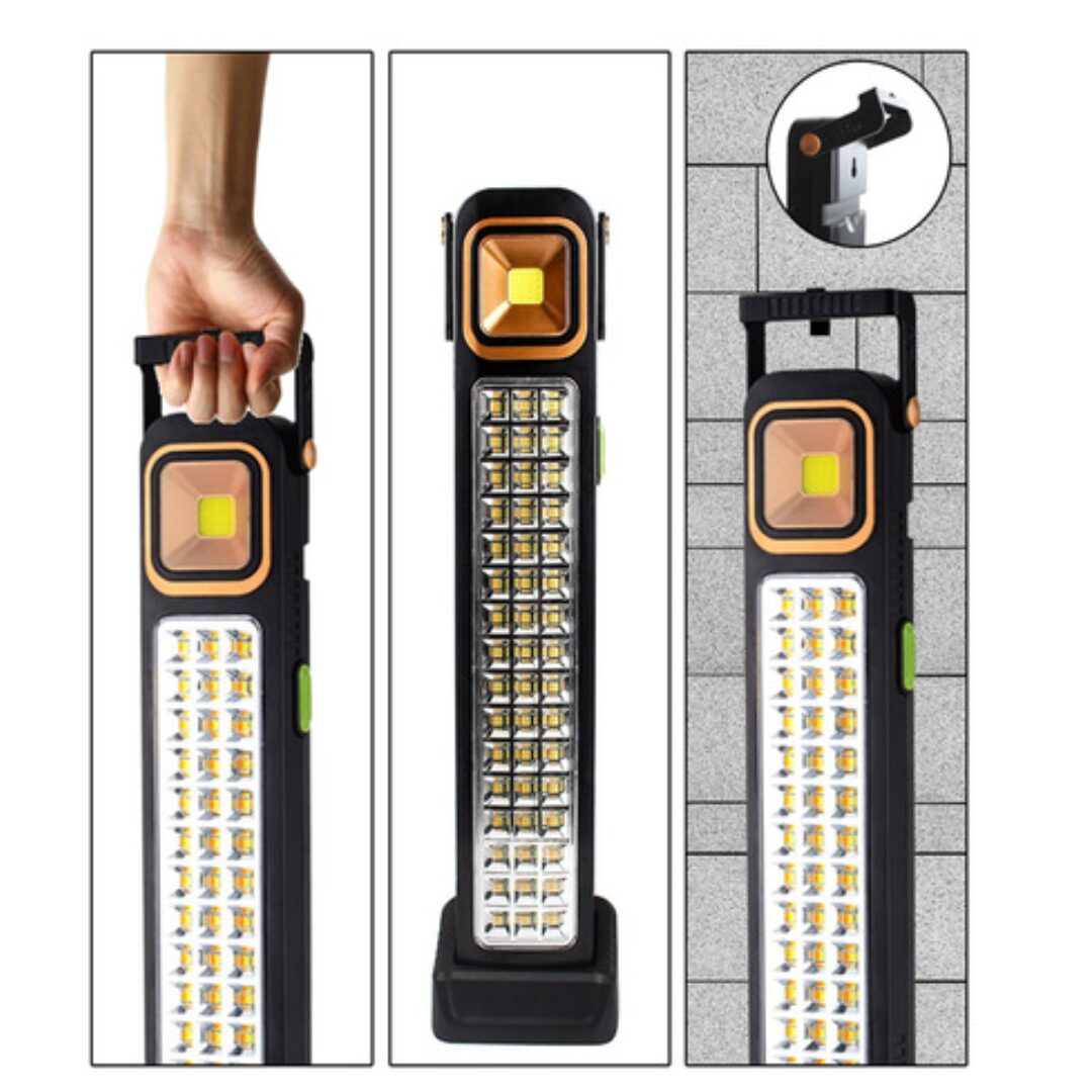 LUZ DE EMERGENCIA SOLAR 32 LED OM-6866T - Imagen 3