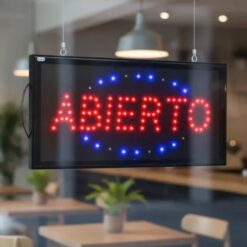 CARTEL ABIERTO 48*25CM ADBO-05