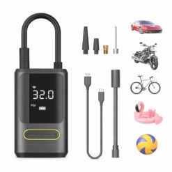 COMPRESOR DE AIRE DIGITAL RECARGABLE ATJ-8466 ACC0280