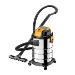 ASPIRADORA DE TACHO 30L ACERO INOXIDABLE 1300W
