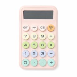 CALCULADORA MINI KAWAII 12 DÍGITOS ZN.811 ROSA 0183