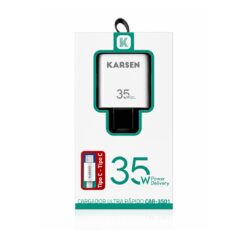 CARGADOR 35W TIPO C ULTRA RAPIDO CAR-3501