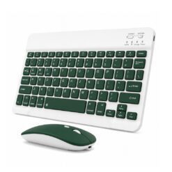 KIT MINI MOUSE Y TECLADO BLUETOOH VERDE AN-030/0229