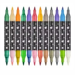 Alternative view of MARCADORES DOBLE PUNTA GLITTER X 12 KM-61281