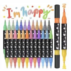 Alternative view of MARCADORES DOBLE PUNTA GLITTER X 24 KM-61282