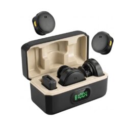 MICRÓFONO CORBATERO INALAMBRICO BOTON X2