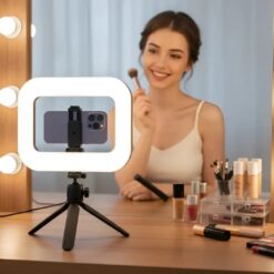 Alternative view of ARO FLASH LED SELFIE BLANCO RECTANGULAR 28X22 SIN TRIPODE LED-83099