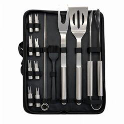 KIT ASADOR 16 PIEZAS ACERO EN ESTUCHE 0206