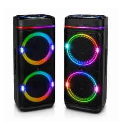 PARLANTE 8*2 PULGADAS C/DOBLE MICROFONO HALO/ARC