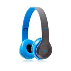 AURICULAR VINCHA BLUETOOTH P47 AZUL