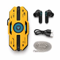 Alternative view of AURICULARES INALAMBRICOS GAMER TWS X37 CON ESTUCHE Y CADENA