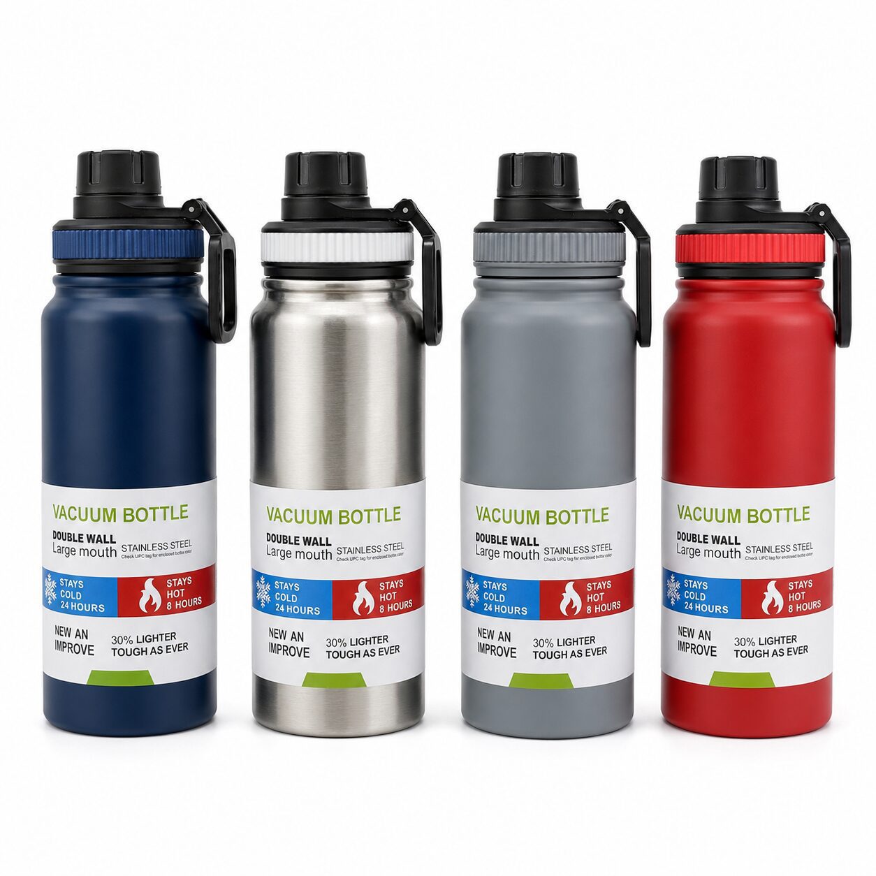 BOTELLA TÉRMICA SPORT BOTTLE 600ML DOBLE PARED CNW22181 - Imagen 2