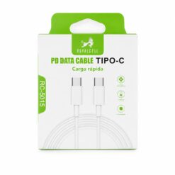 Alternative view of CABLE TIPO C A TIPO C ROYALCELL PD CARGA RÁPIDA 1M RC-5015 DESARMADO