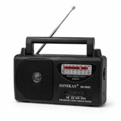 RADIO PORTÁTIL SONIKAS SK-0083BT 4 BANDAS